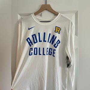 Nike - Rollins College performance Dri-fit long sleeve shirt